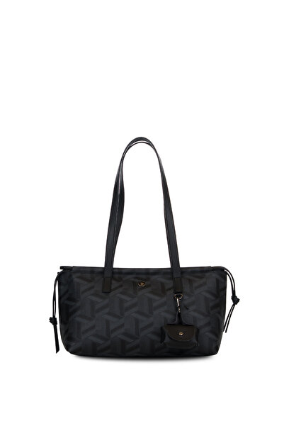 U.S. Polo Assn. حقيبة كتف نسائية سوداء Us26111