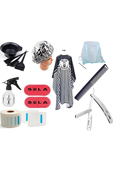 SELA Set de frizerie și coafură nr. 7,