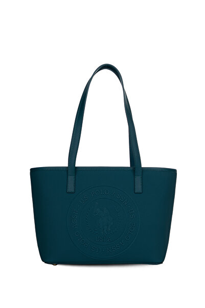U.S. Polo Assn. حقيبة كتف نسائية باللون الفيروزي Us26296