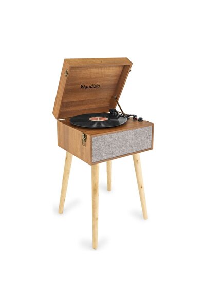 Audizio FREMONT turntable with stand, Bluetooth/USB, brown