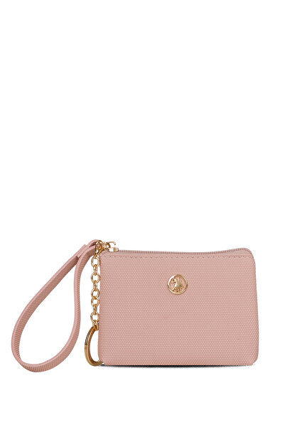 U.S. Polo Assn. Geantă mini portofoliu roz pentru femei Usc26361