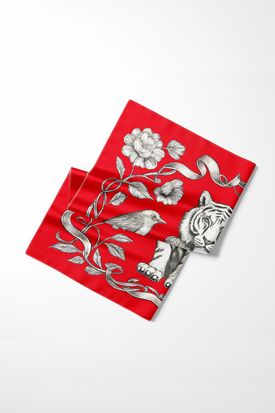 Luma Neckwear İpek Dokulu Saten Fular 70x70