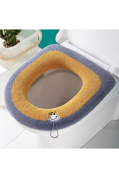 Lion queen Klozet kapağı kılıfı yıkanabilir esnek yumuşacık klozet kılıfı