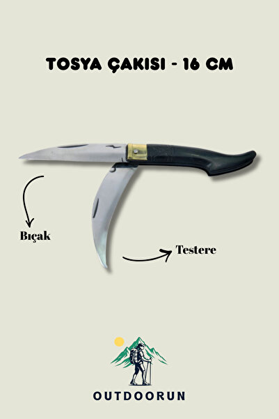 Nobrand Tosya Çakısı Tesetere-Bıçak - 16 cm