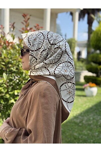Imannoor TWİLL İPEK EŞARP ÇİFT TARAFLI