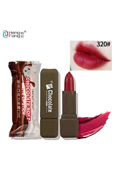 Heng Fang أحمر شفاه شوكولاتة #320