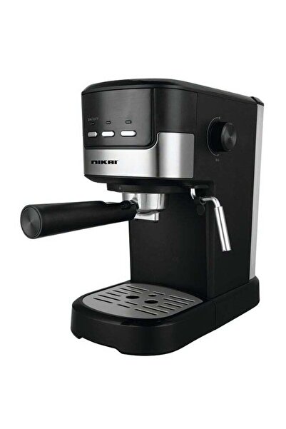 Nikai 15 Bar Espresso Cappuccino Coffee Maker 1.25L NEM1990AX Black/Silver