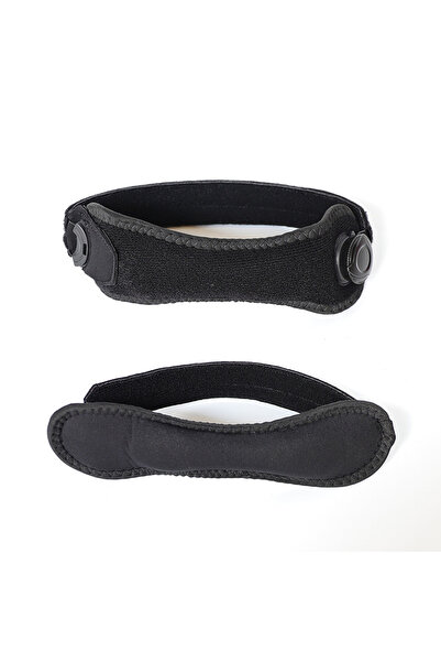 Choice حزام ركبة قابل للتعديل أسود اللون - قطعة واحدة - دعامة بتصميم مقبض لرك...