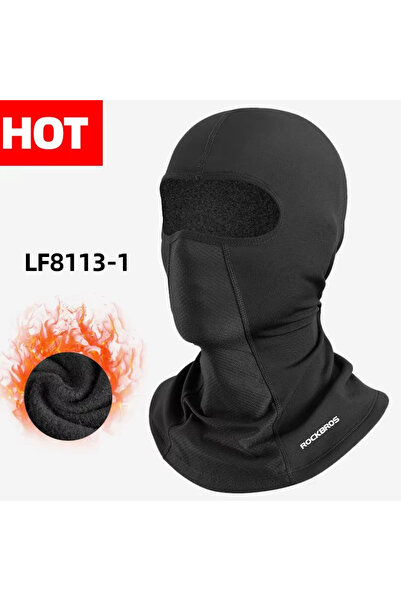 ROCKBROS LF8113-1 Winter Face Mask Winter Cycling Climbing Hiking Fleece Thermal Keep Warm Windproof