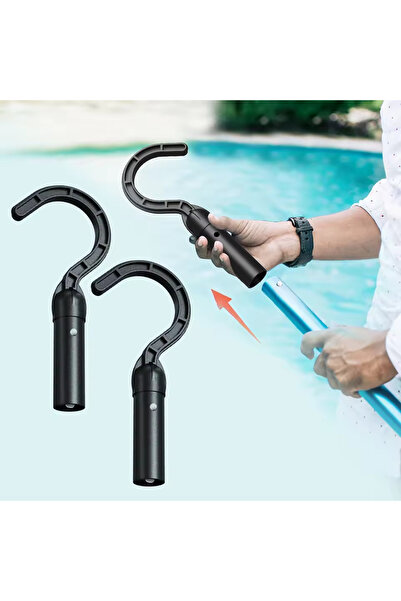 Choice 2Pcs Hook for Robotic Pool Cleaner, General Pool Vacuum Robot Telescop...