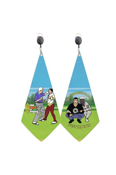 Choice SKY BLUE 2 pcs New Style Premium Golf Towel With Happy Gilmore Design ...
