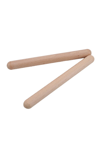 Choice 2PCS Classic Claves Rhythm Sticks Wooden Drum Sticks, Classic Claves Percussion Instrument, Kid Chil