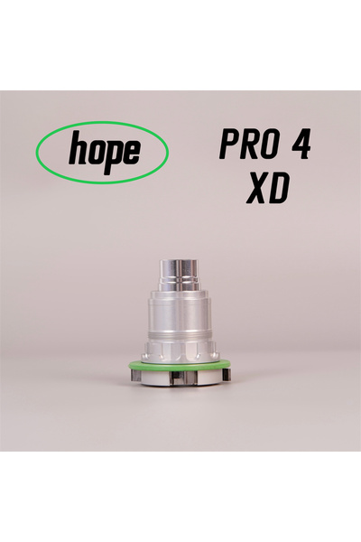 Choice محور خلفي للدراجات الجبلية PRO 4 XD Hope Pro 4، جسم محور حر، متوافق مع...