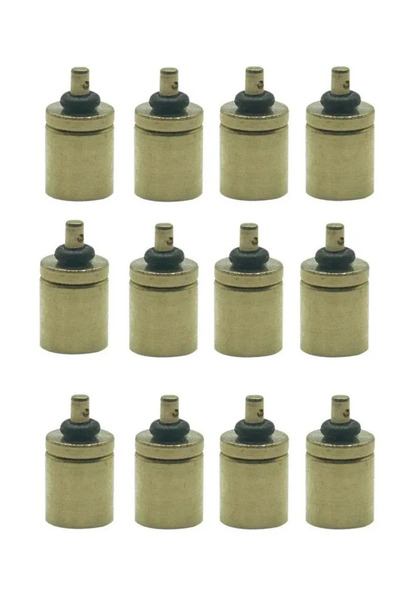 Choice محول تعبئة غاز ذهبي مكون من 12 قطعة، من 1 إلى 12 قطعة، لتعبئة أسطوانة ...