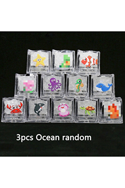 Choice 3 قطع من ألعاب استحمام الأطفال بتصميم المحيط (عشوائي) - 1/3 قطع - ألعا...