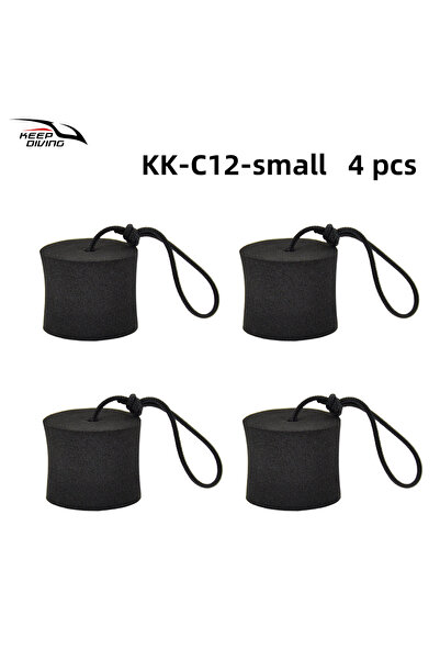 Choice مجموعة سدادات تصريف صغيرة من 4 قطع، مصنوعة من مادة EVA، تُستخدم لقوارب...