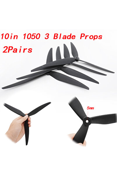 Choice زوجان من مراوح RC 1050 (زوجان باتجاه عقارب الساعة + زوجان عكس اتجاه عق...