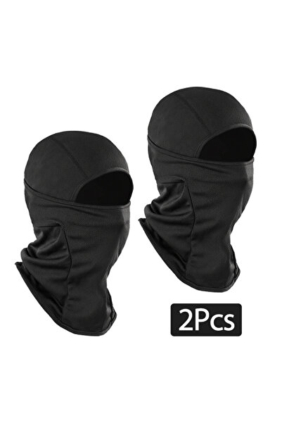 Choice قناع وجه نسائي متعدد الوظائف من قطعة واحدة من موسيون، أسود اللون، عدد ...