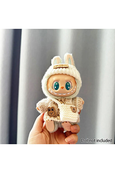 Choice لا يوجد دمية، بني، طقم واحد لدمية لابوبو مقاس 15-17 سم، V1v2، ملابس، ط...