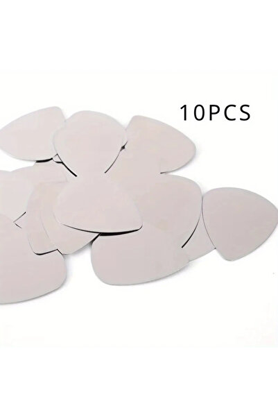 Choice 10 قطع من ريش الجيتار المصنوعة من الفولاذ المقاوم للصدأ، رفيعة بسمك 0....