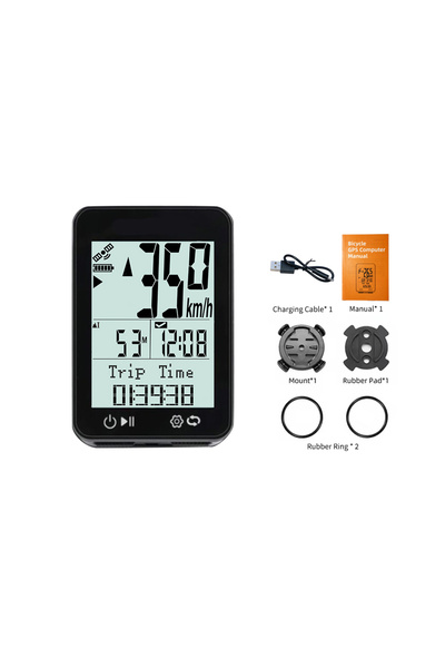 Choice كمبيوتر دراجات لاسلكي مزود بنظام تحديد المواقع العالمي (GPS) طراز BKV-...