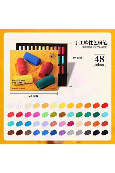 Choice 48 لونًا، 24/36/48 لونًا، أقلام تلوين باستيل ناعمة من سوفت ماسترز، مثالية للفنانين ورسامي الجرافيتي.
