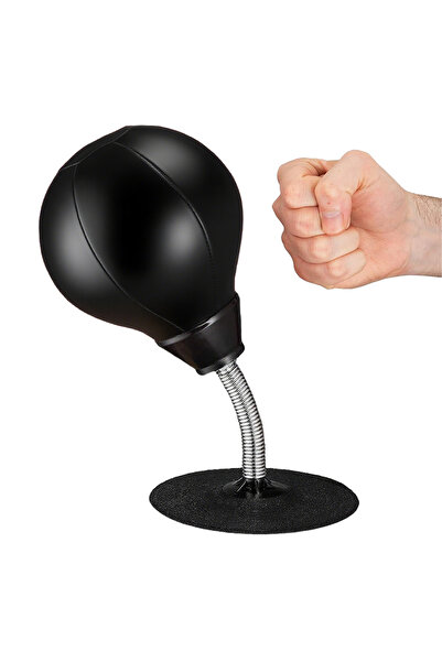 Choice حقيبة ملاكمة مكتبية سوداء، تُثبّت بالشفط على مكتبك، أدوات رائعة للمكتب...