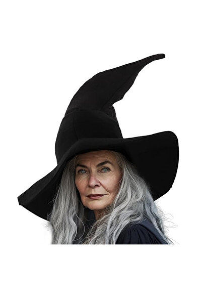 Choice قبعة ملتوية بمقاس واحد، زي تنكري للهالوين، قبعة ملتوية، قبعة ساحرة، قب...