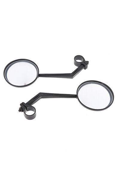 Choice مرآة عاكسة للدراجة الهوائية، مقاس واحد، زوج واحد، قابلة للدوران 360 درجة، مرآة رؤية خلفية