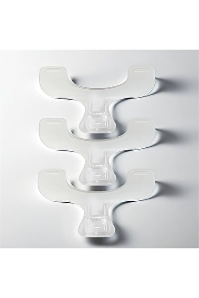 Choice 3 قطع من مشابك الكتب الشفافة، متعددة الوظائف، مشابك كتب ثابتة مانعة لل...