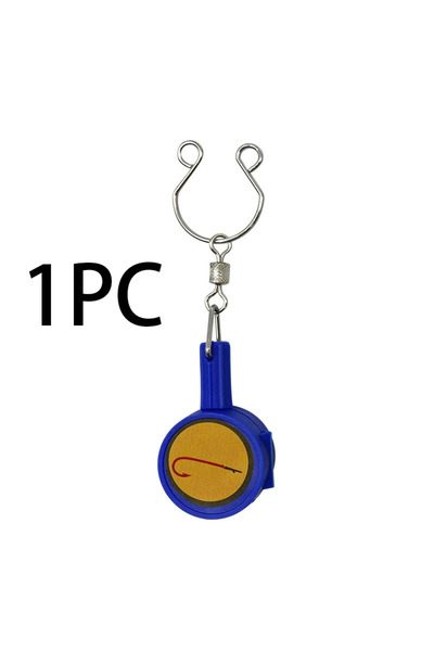 Choice Blue 1PC 1PC Fishing Knot Tying Tool Fishhook Storage Box Protector Fi...