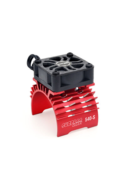 Choice مروحة تبريد معدنية حمراء 540-S من سورباس هوبي، مزودة بمحرك، بأحجام 28 ...