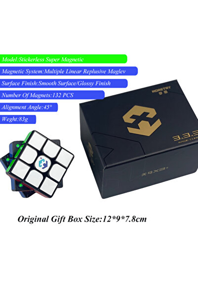Choice X3-SUPM-TZ-LH Competition Stickerless 3x3 speed-cubing Brain Teasers Educational Toy Cube Classic Pu