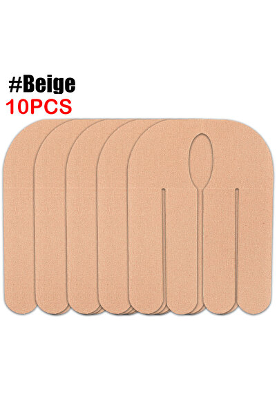 Choice شريط لاصق طبي بيج - 10 قطع 【5/10 قطع】 للمعصم والإبهام - شريط رياضي مقاوم للماء ومقطع مسبقًا لمتلازمة الرسغ