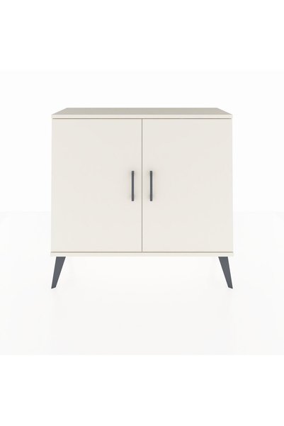 Dienni Arges Şifonyer 2 Raflı 2 Kapaklı 88x30x80 Aytaşı-Aytaşı/Antrasit