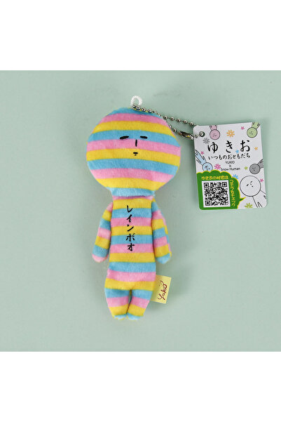 Miniso دمية جديدة من سلسلة الدمى القبيحة محدودة الإصدار من كاواي يوكيو، بطول 10 سم، دمية قطيفة مرحة، حقيبة، قلادة، مفتاح كرتوني