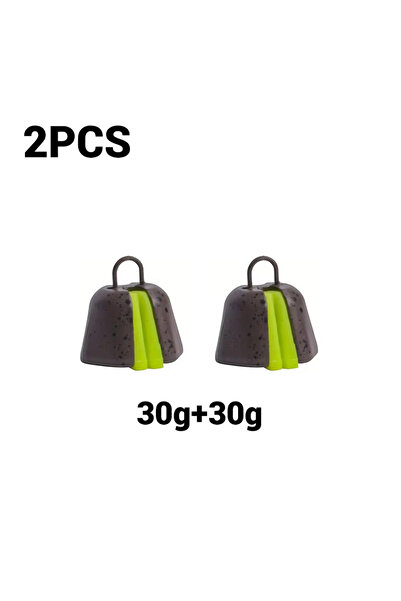 Choice قطعتان من أثقال صيد الكارب المخصصة | ثلاثة أوزان من الأثقال، 2/4 قطع، ...