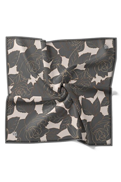 Levidor Trend Twill Scarf Special Design Rose Garden Pattern