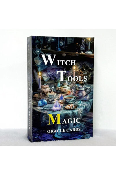 Choice D671 Witch Tools Magic Oracle Cards, Witchy Aesthetic Oracle Deck for ...