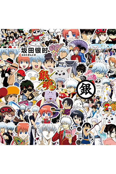 choice2 بانداي 80 قطعة (10/30/80 قطعة) ملصقات كرتونية من مانغا جينتاما اليابا...