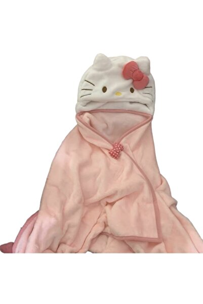 Miniso عباءة سانريو كورومي سينامورو القطيفة ذات القلنسوة، بغطاء رأس قابلة للارتداء، عباءة قطة شال للكوسبلاي...