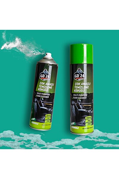 Özgü Otomotiv GD 24 Profesyonel Yüzey Temizleme Köpüğü 500 ML - Koltuk, Halı, Araç Döşemesi, Vinil Zemin