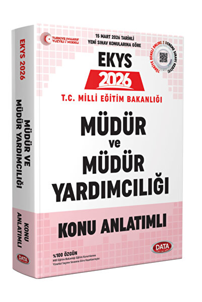Data Yayınları 2026 Milli Eğitim Bakanlığı EKYS Müdür ve Müdür Yardımcılığı K...