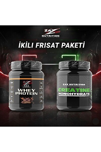 zax nutrition WHEY PROTEİN 450GR + 300GR CREATIN