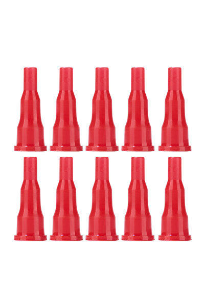 Choice محول فوهة غاز البوتان متعدد الوظائف أحمر اللون، 10 قطع، ملحقات تعبئة ع...