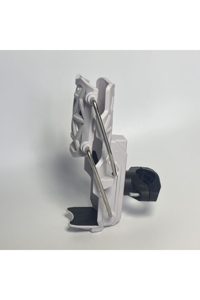 Choice White Style A124 360° Adjustable Handlebar Cup Cage Universal Bike Mot...