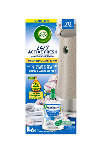 Air Wick Naturmatic Cotton Kit Orchid 228Ml