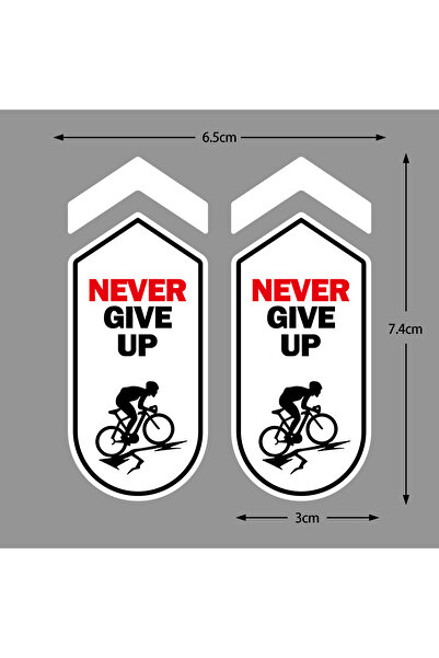 Choice A-002 استمر بالركوب - قطعتان من ملصقات عاكسة لإطار الدراجة الكهربائية،...