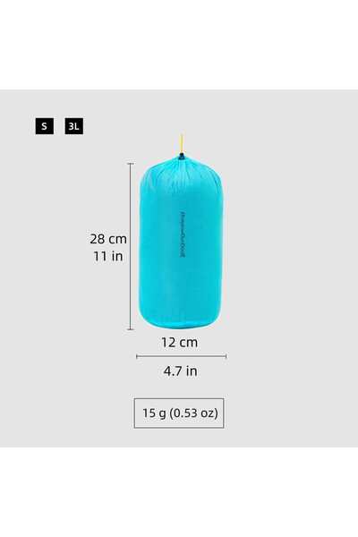 Choice حقيبة خفيفة الوزن S - 15 جرام [HODRGEAR] مقاومة للماء من قماش ريبستوب ...