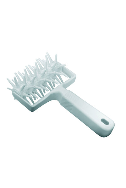 iBiLi -Rolă Ecoprof pentru decorat aluat, plastic, 12 cm, albă